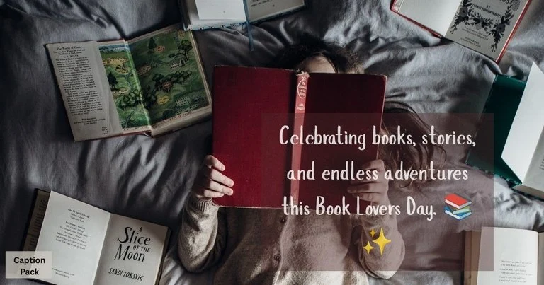 Book Lovers Day Captions For Instagram