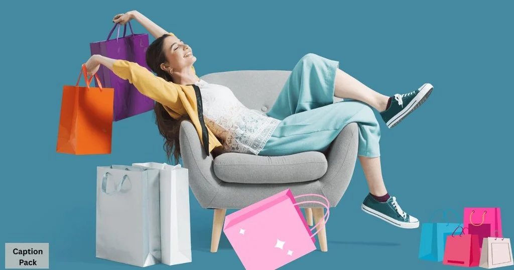 Captions For Holiday Shopping Spree