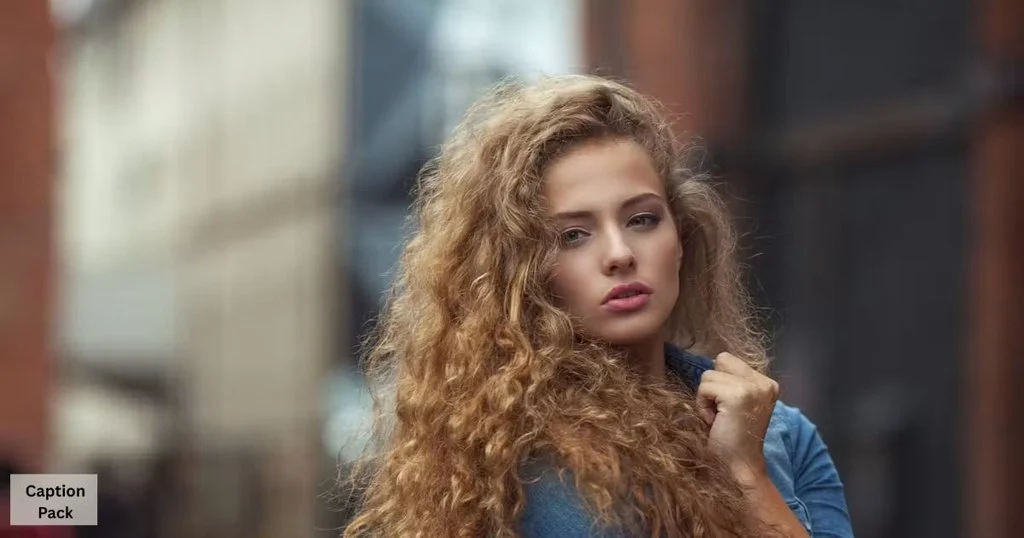 Funny Curly Hair Captions