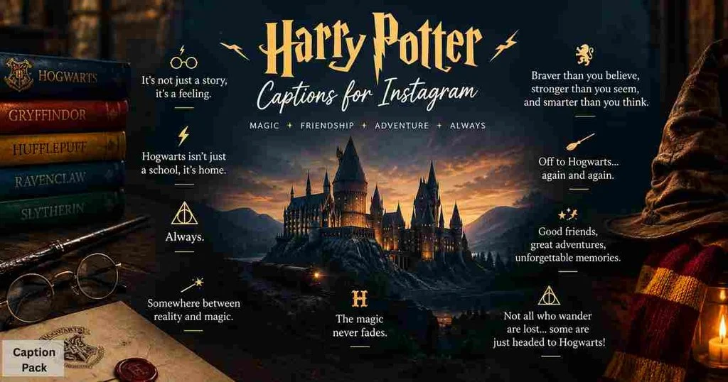 Harry Potter Captions For Instagram