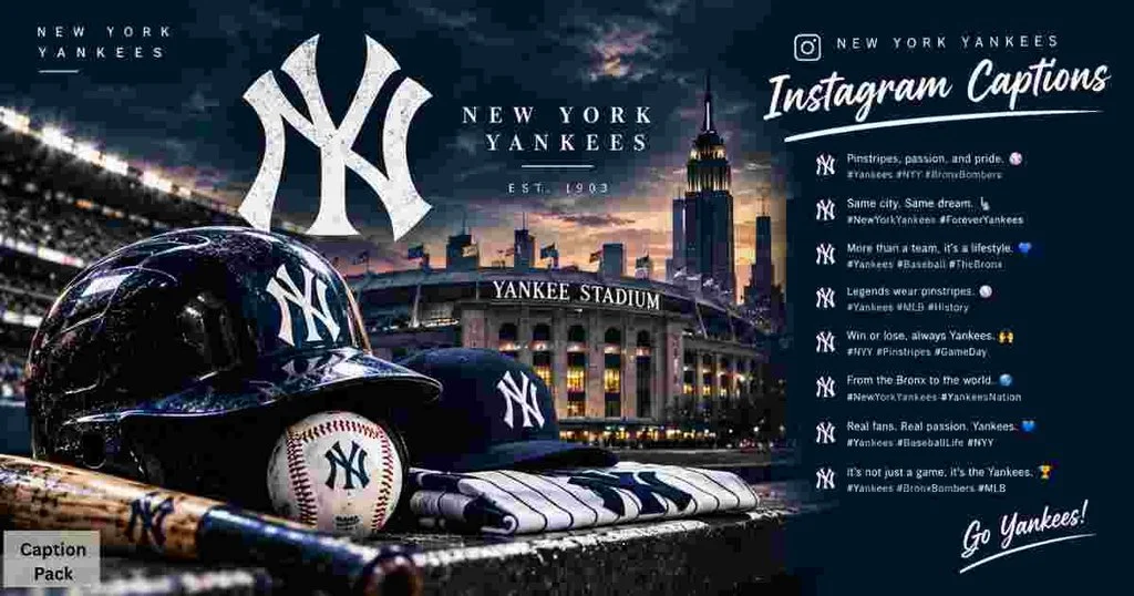 New York Yankees Captions For Instagram