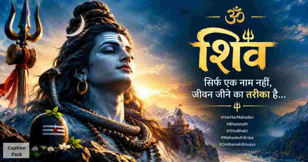 Shiva Captions For Hindi