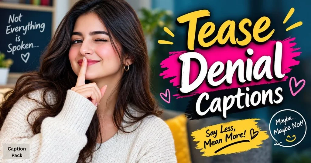 Tease Denial Captions