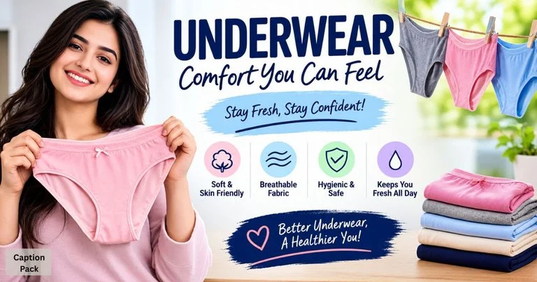 Underwear Caption